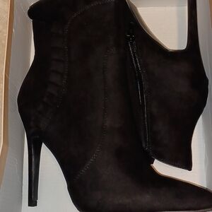 Sleek Black Ankle Booties for Women